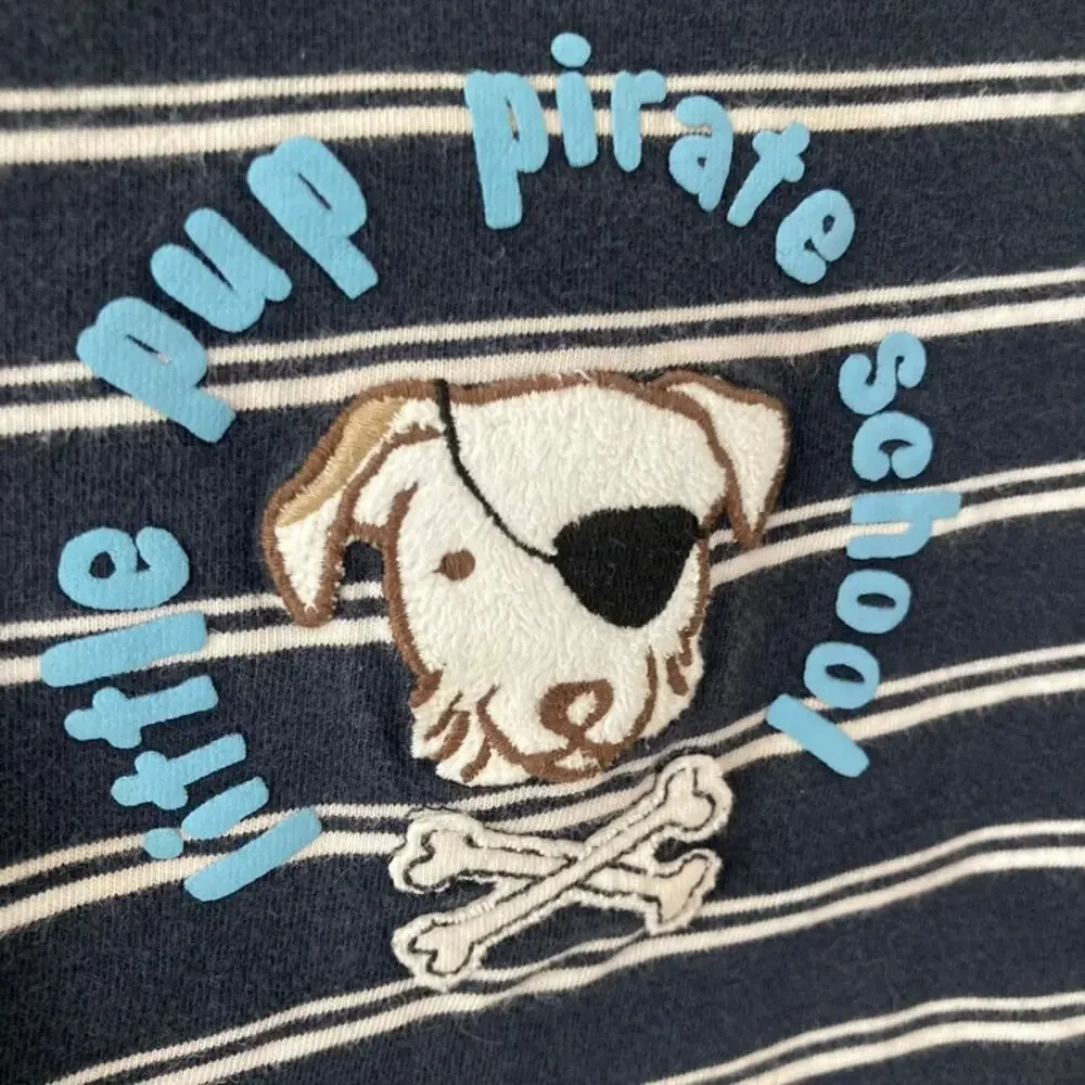 Gymboree Bundle of Dog Long Sleeve Tees - Blue - 12-18M
